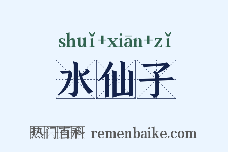 水仙子是什么意思的图片